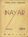 Sin título. Portada de la novela Nayar de Miguel Ángel Méndez.