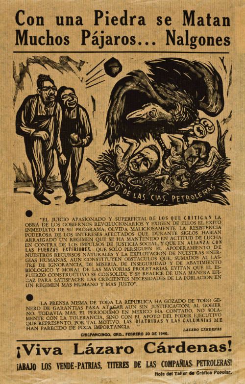 Con una piedra se matan muchos pájaros...nalgones