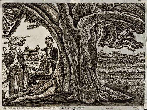 El árbol de Morelos en San Francisco de los Reyes, Michoacán