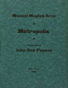 Revista Metrópolis. Traducida por John Dos Passos. New York, 1929. Ilustración de Fernando Leal