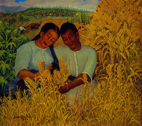 Matrimonio en el trigal