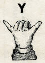Sombra de "Y" con mano