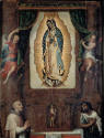 Retablo de la Virgen de Guadalupe, fray Juan de Zumárraga y Juan Diego
