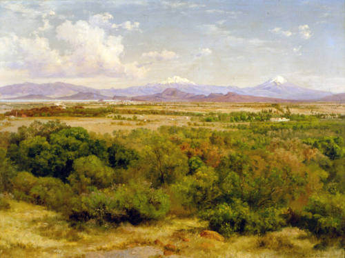 Valle de México desde las lomas de Dolores