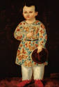 Retrato de niño con sombrero