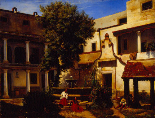 Interior del Colegio de Infantes de la Catedral de México